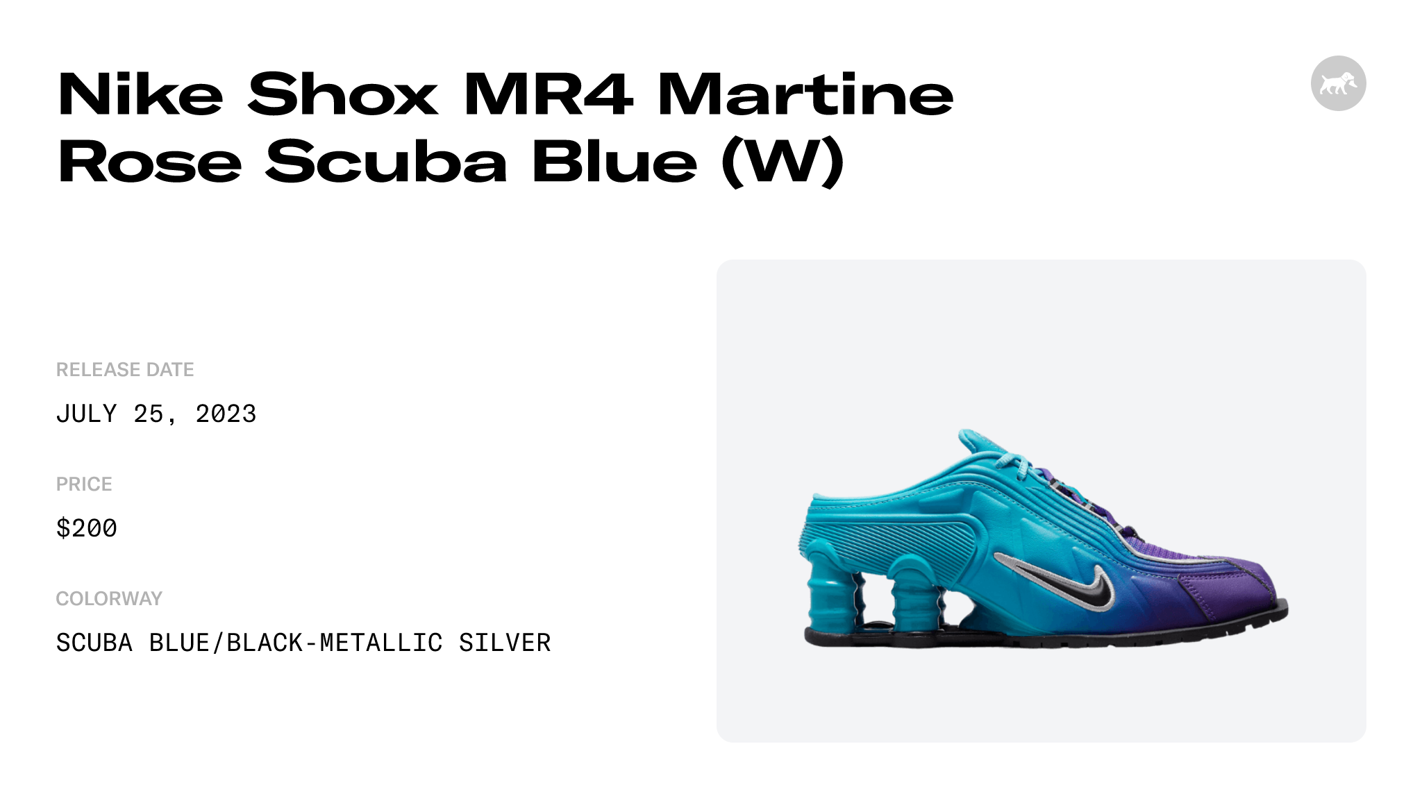 Martine Rose x Nike Shox MR4 DQ2401-001 100 002 Release Date