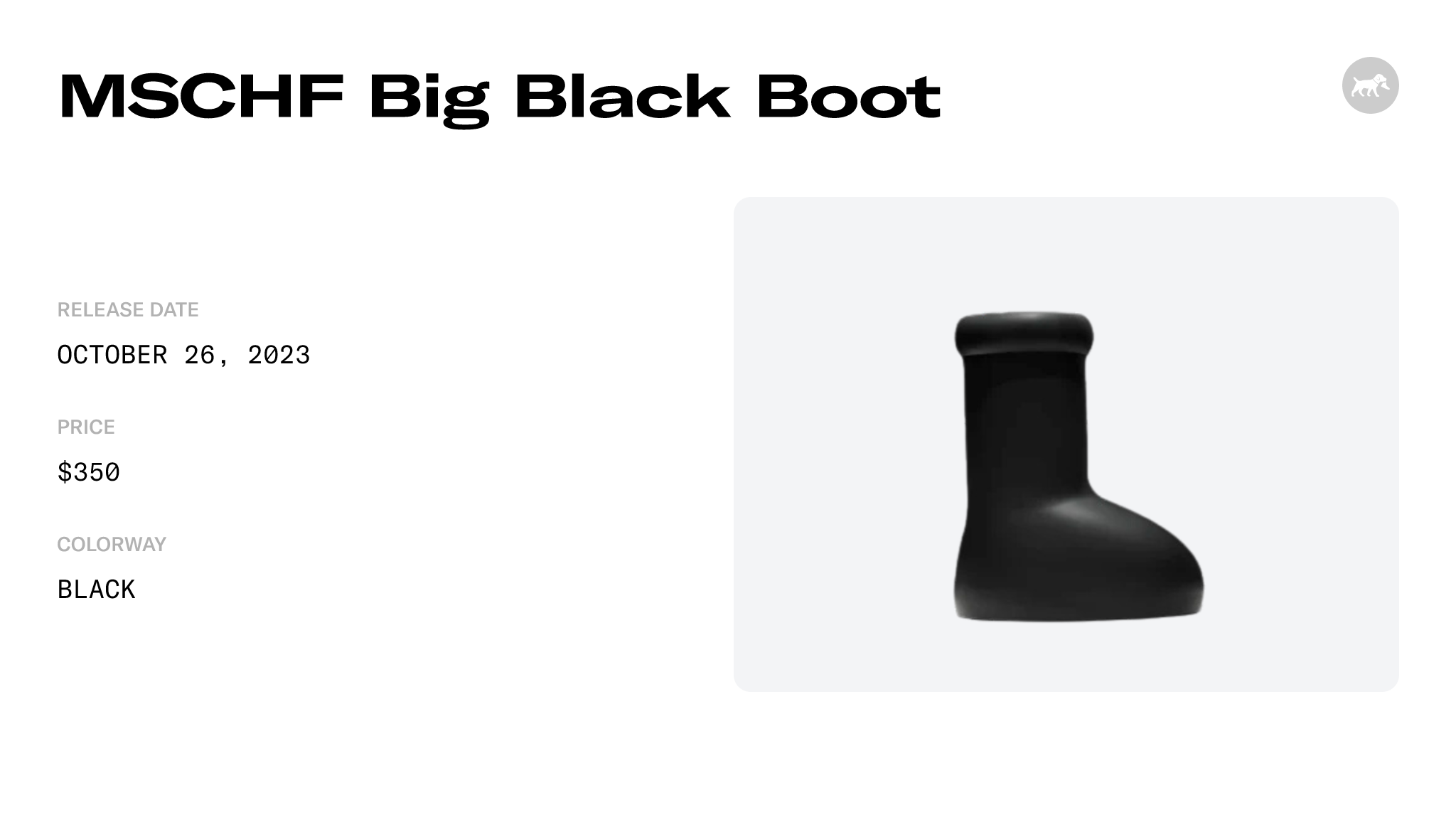 MSCHF Big Black Boot - MSCHF010-B Raffles & Where to Buy