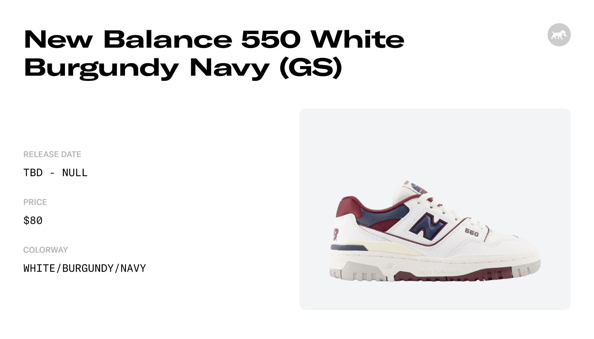 The Popular New Balance 550 Is Releasing in a New Burgundy Colorway