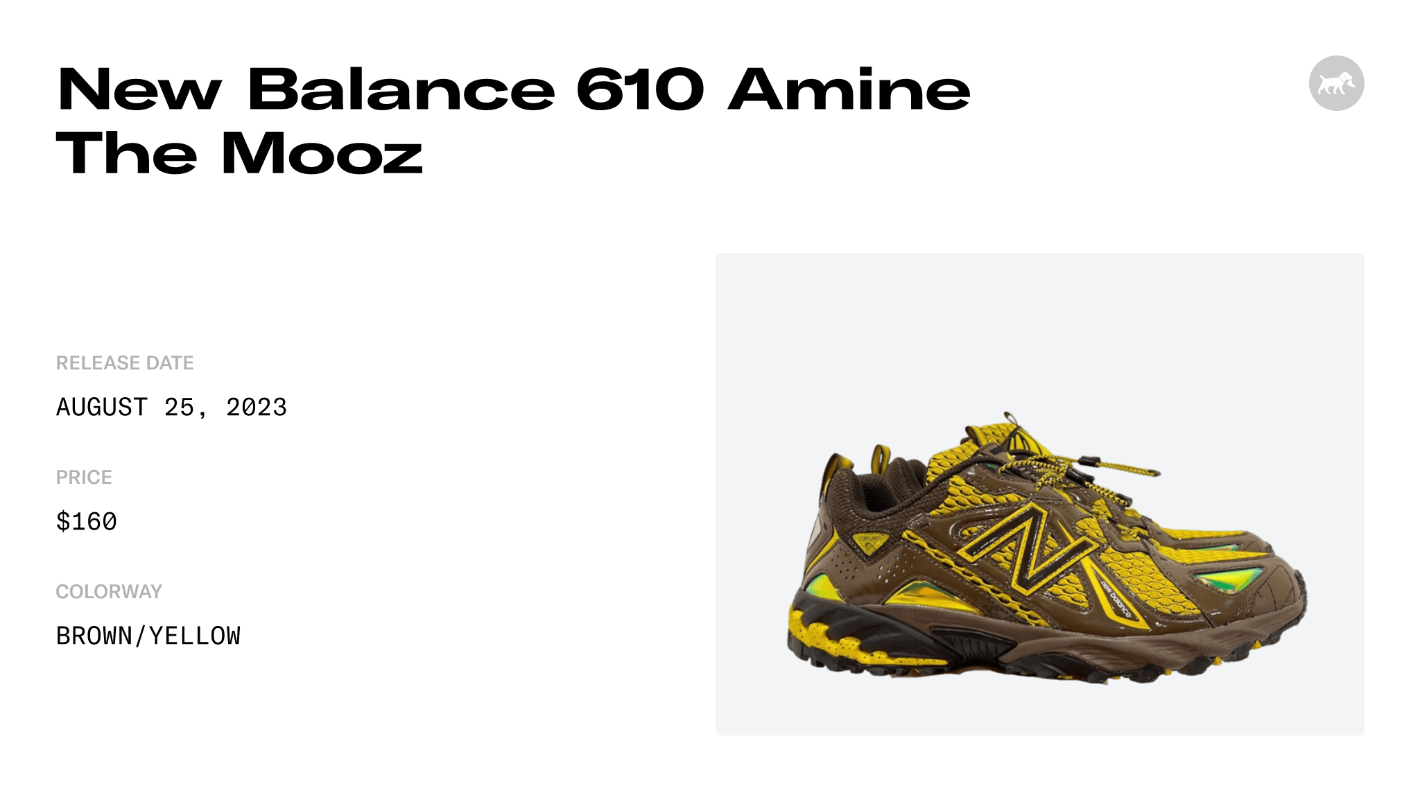 New Balance 610 Amine The Mooz - M610TAM Raffles and Release Date