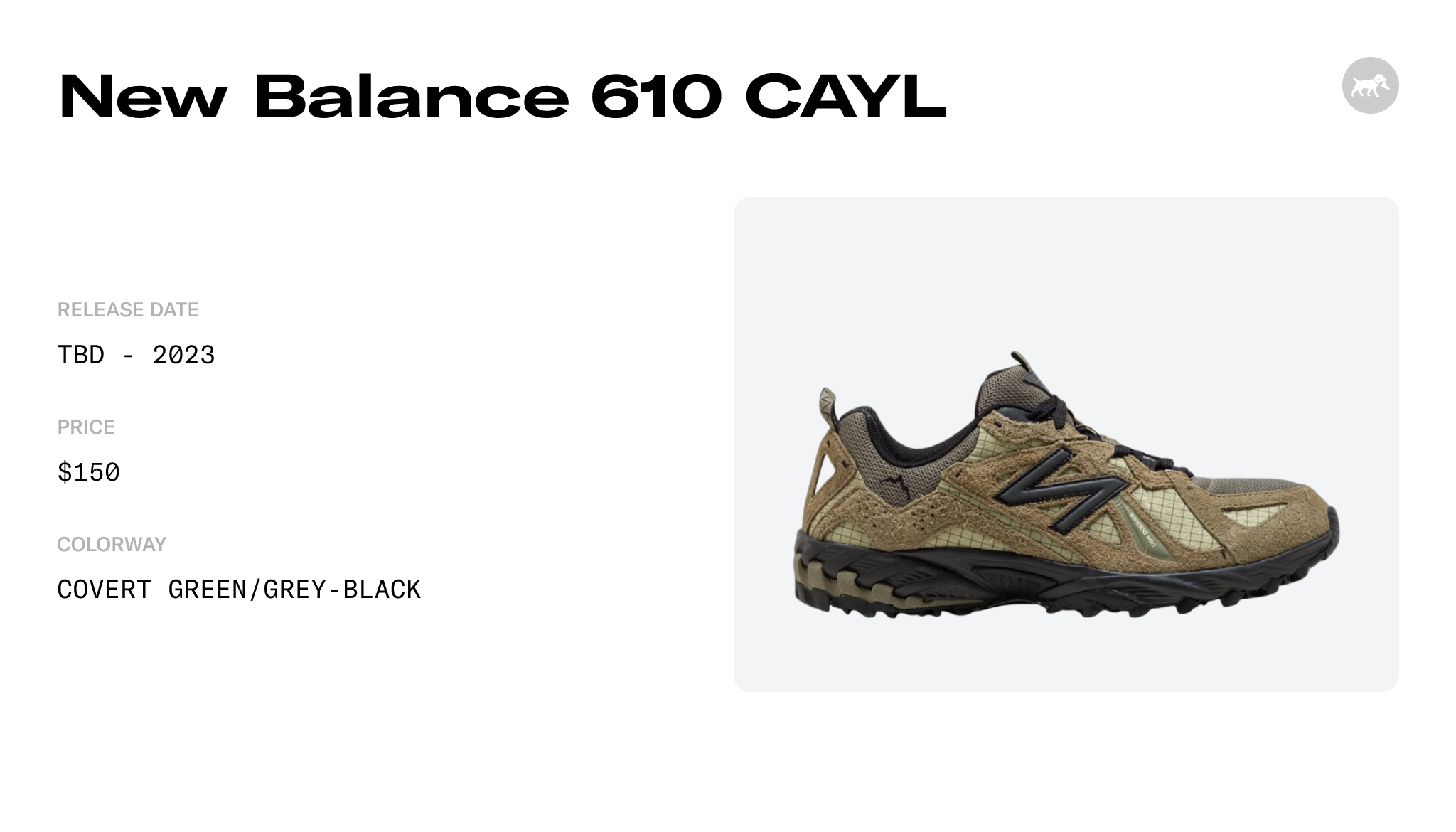 New Balance 610 CAYL - ML610TCL Raffles and Release Date