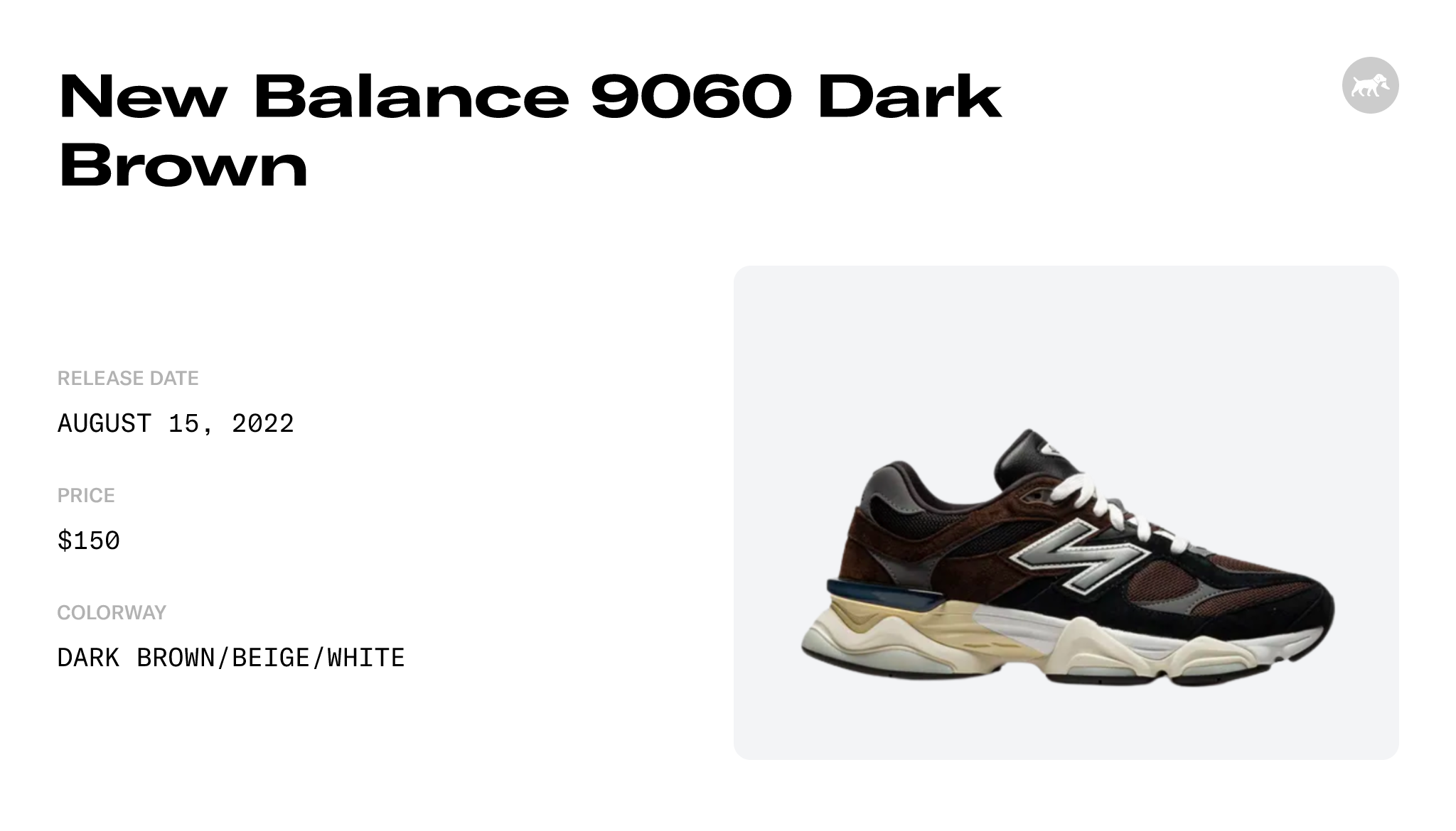 New Balance 9060 Brown Black Men's - U9060BRN - US