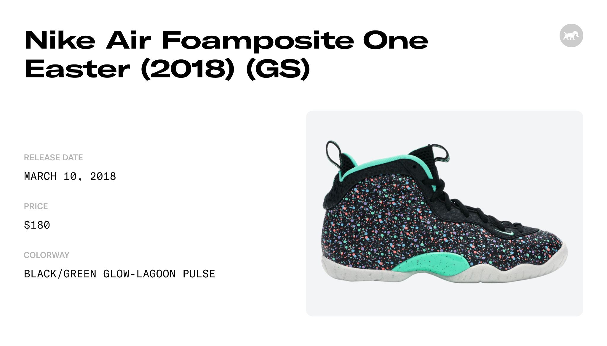 Foamposite store releases 2018