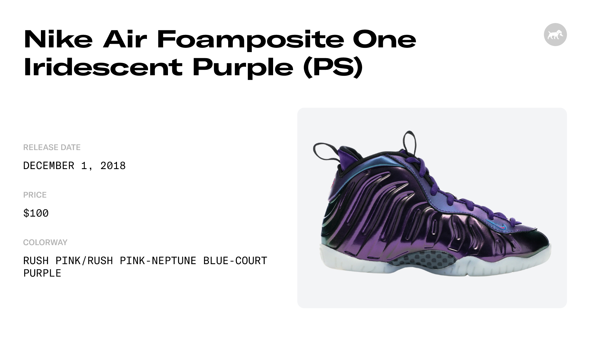 Foams release hotsell december 2018