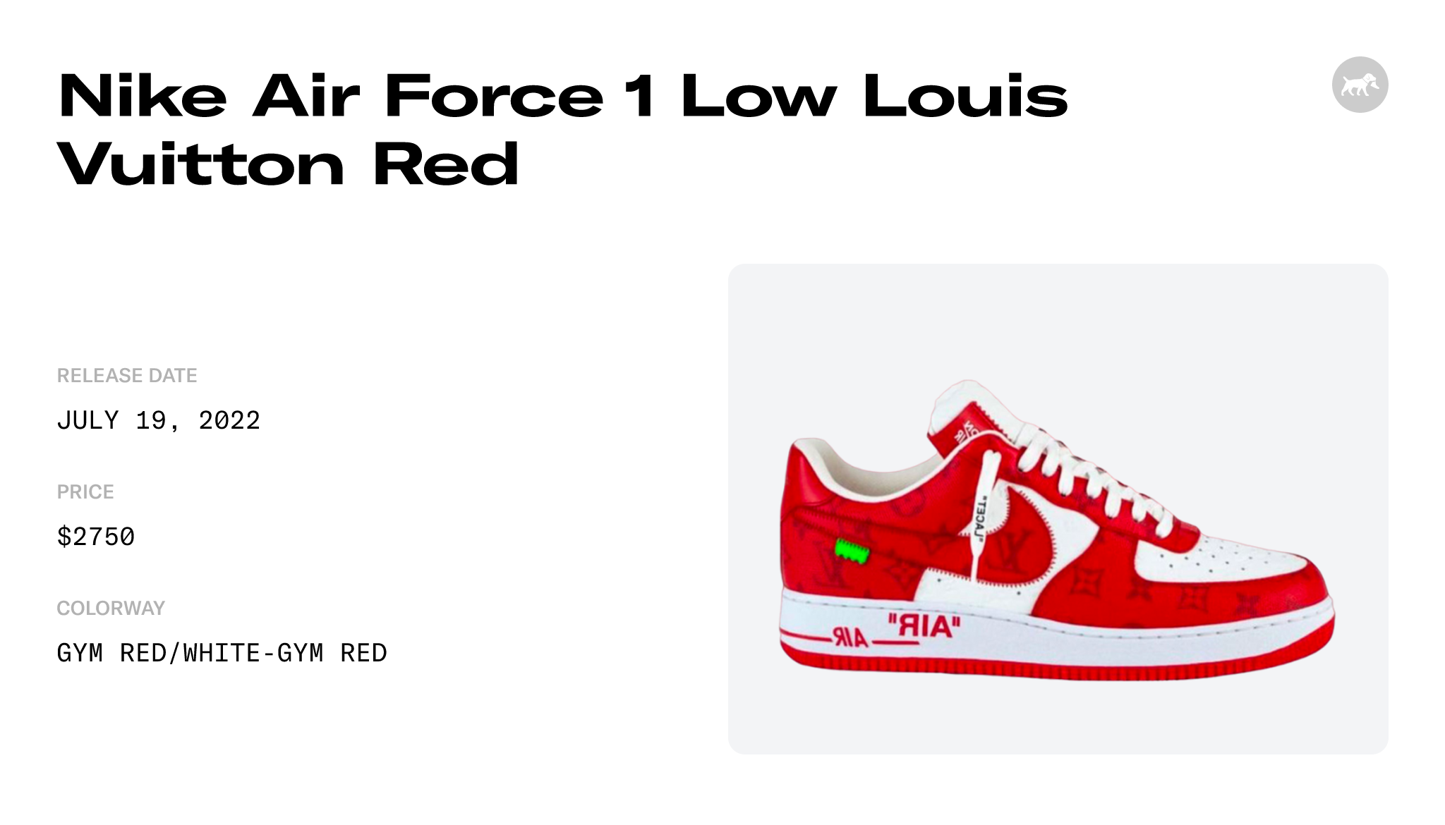 Louis Vuitton Air Force 1 Sneakers: Release Time, Price & How To Buy