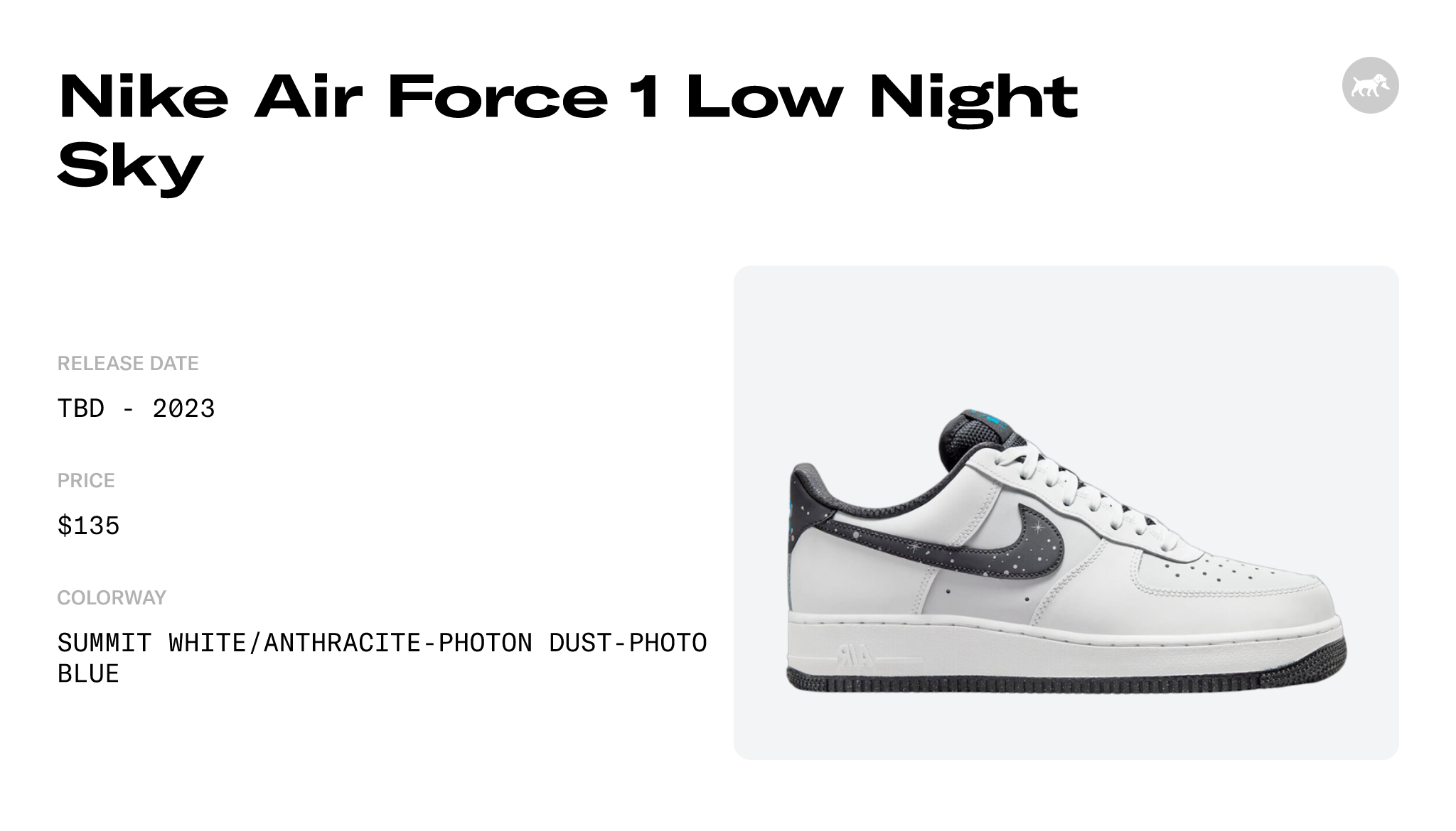 Nike Air Force 1 Low Night Sky FV6656-100