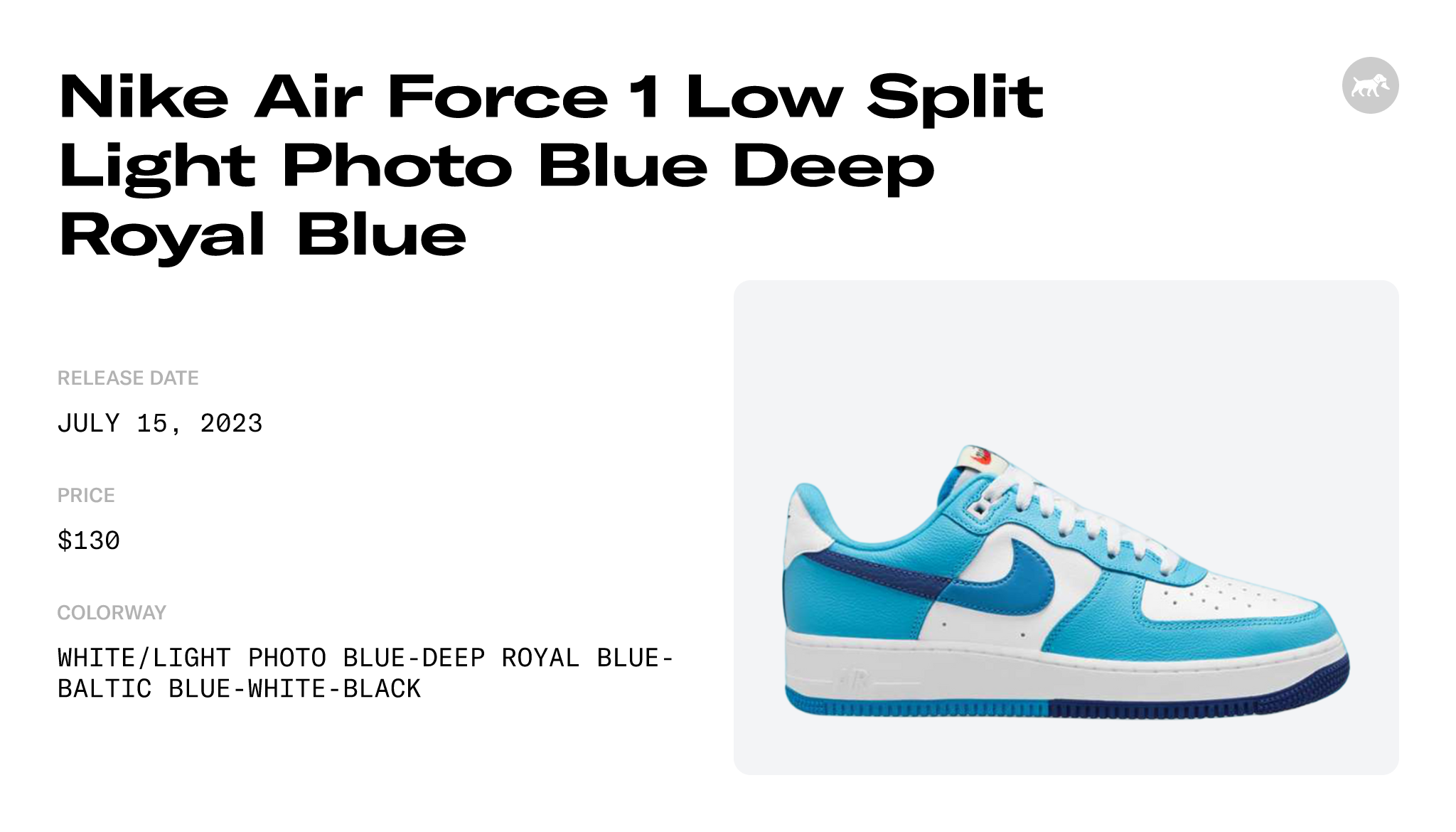 Nike Air Force 1 Low LV8 2 Light Photo Blue Deep Royal (GS) Kids' -  DZ2660-100 - US