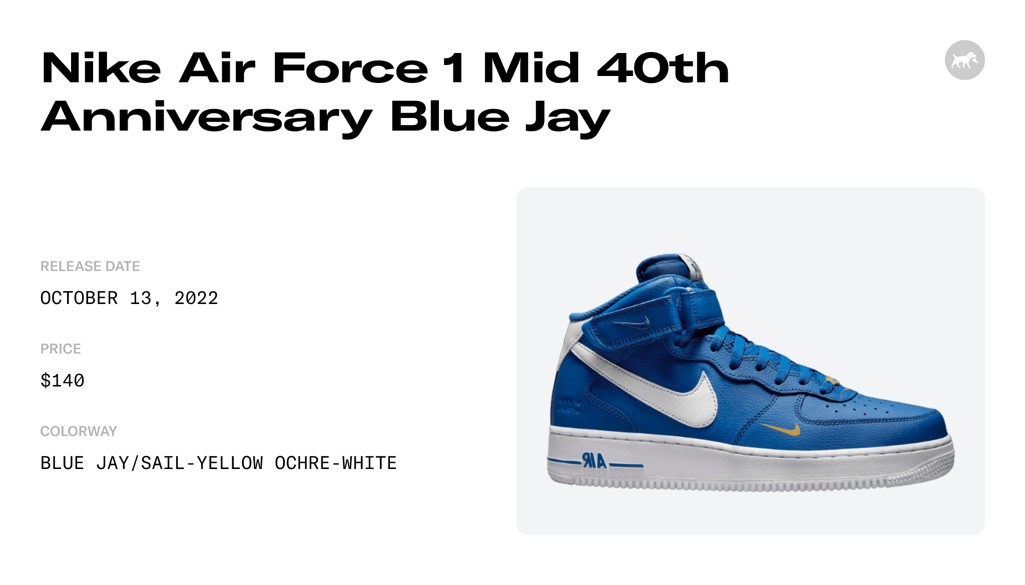 40th Anniversary Nike Air Force 1 '07 LV8 Malachite-blue Jay for