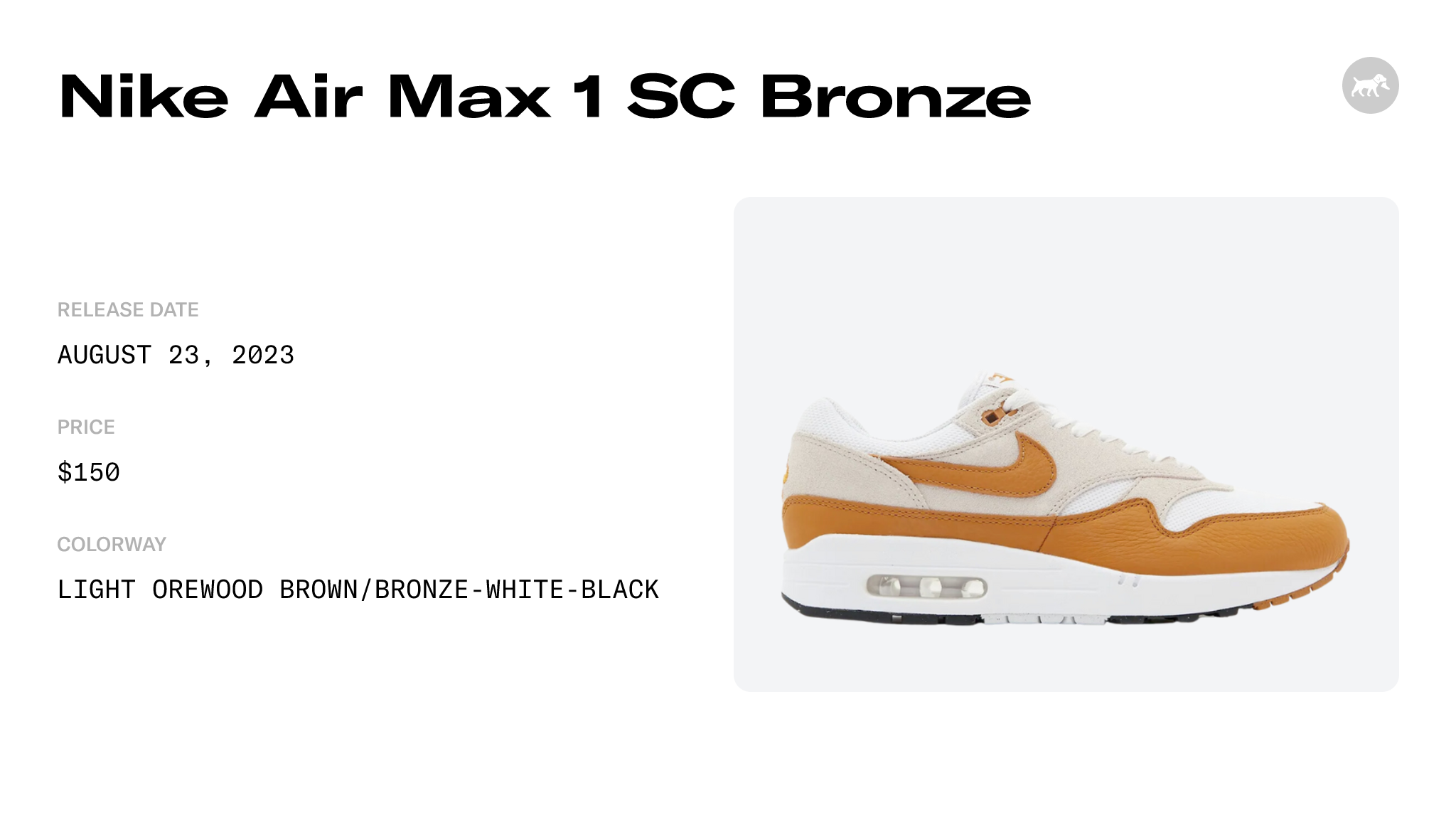 Nike Air Max 1 Bronze DZ4549-110