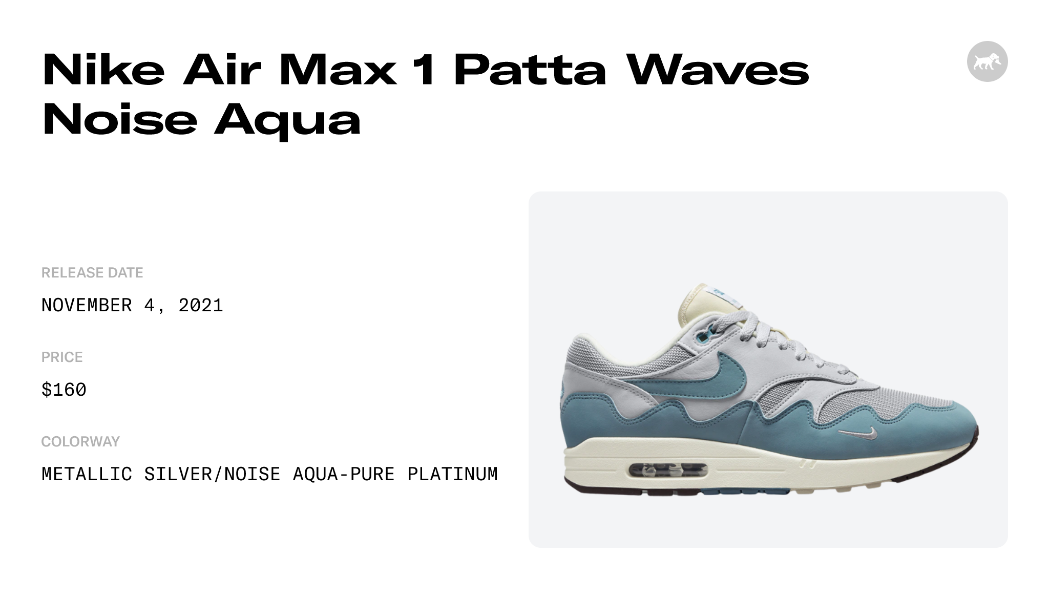 Buy Patta x Air Max 1 'Noise Aqua' - DH1348 004