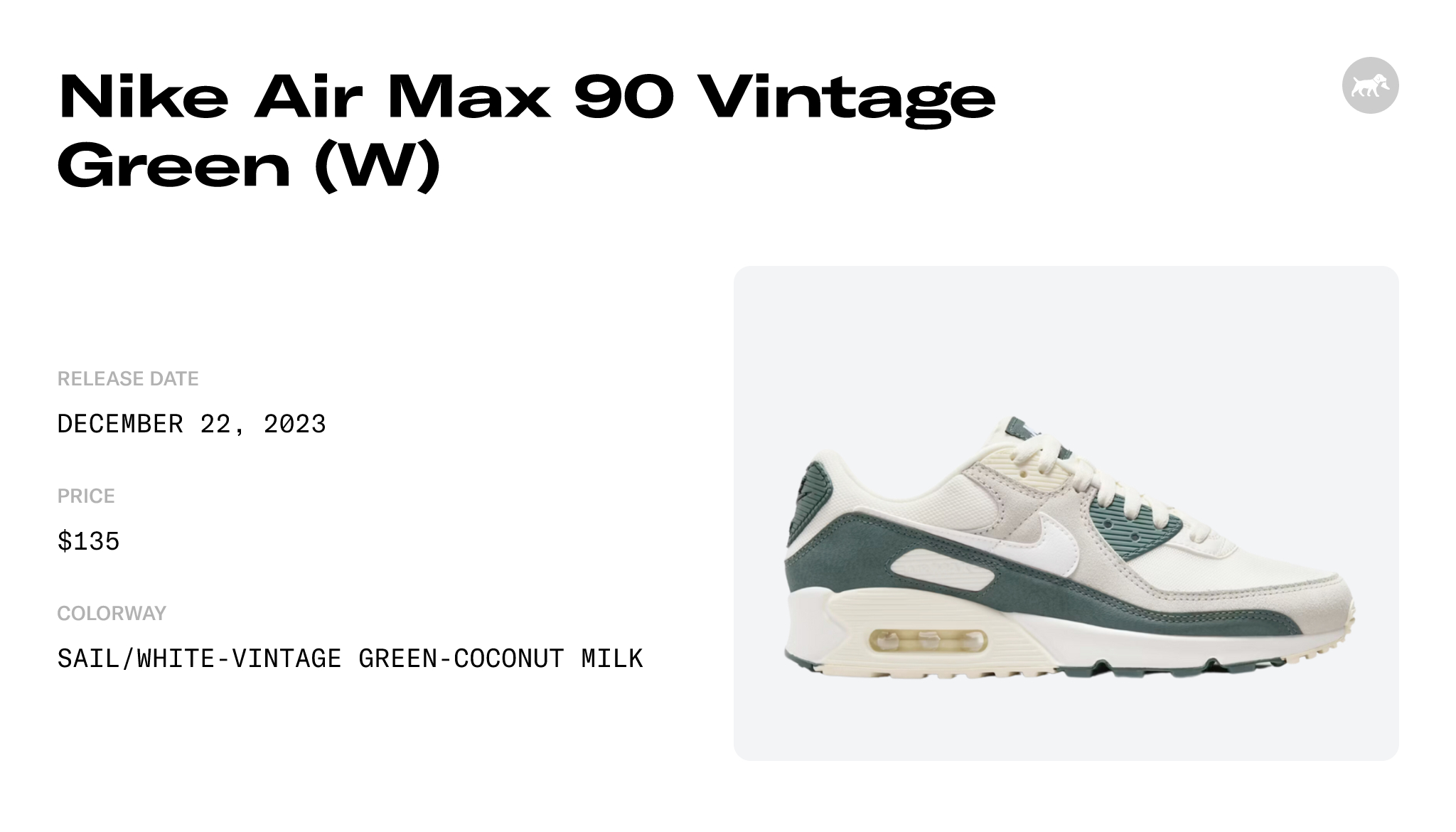 Nike Air Max 90 Vintage Green FZ5163-133