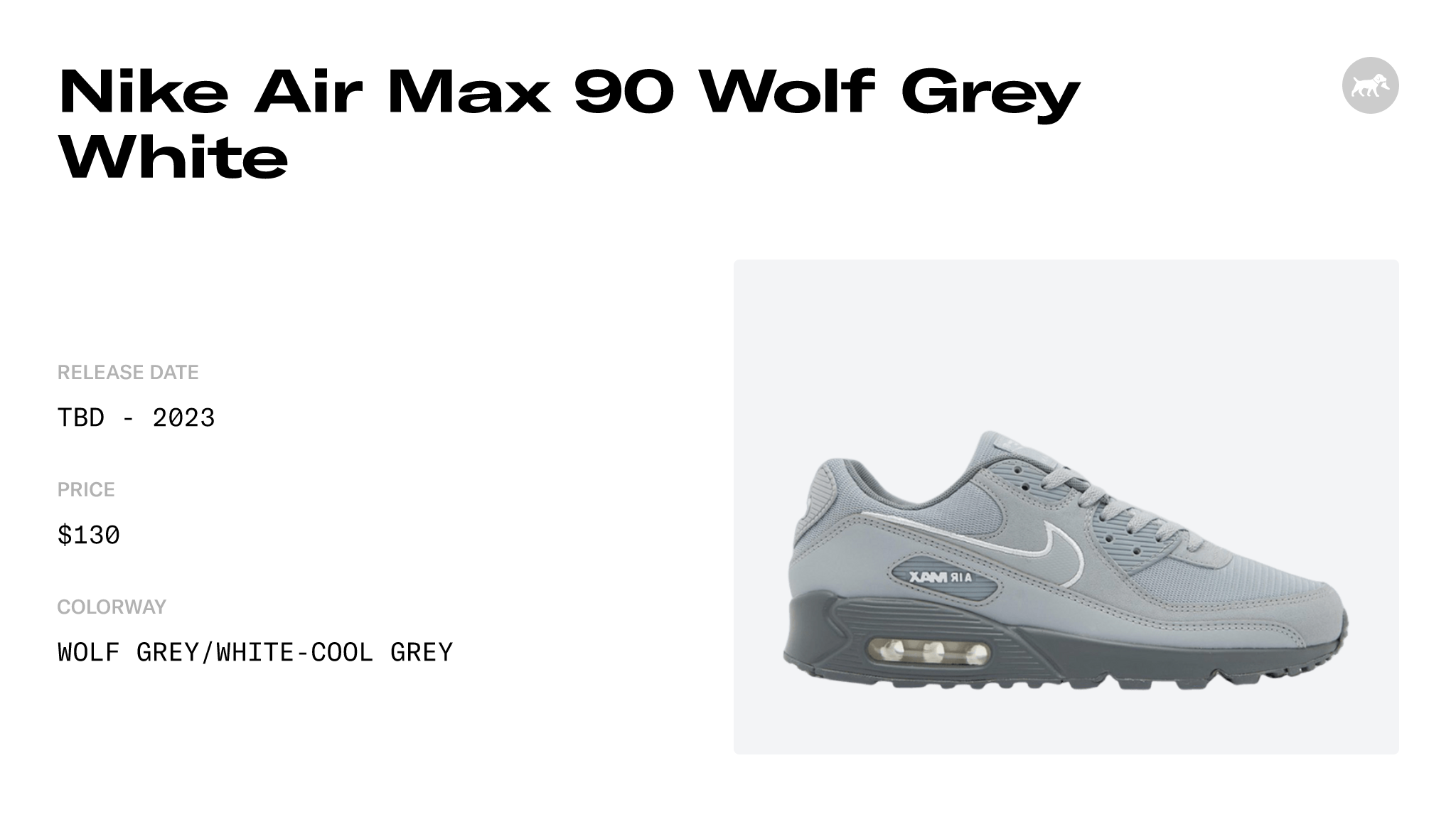 Nike Air Max 90 Wolf Grey White Fj4218 002 Release Info