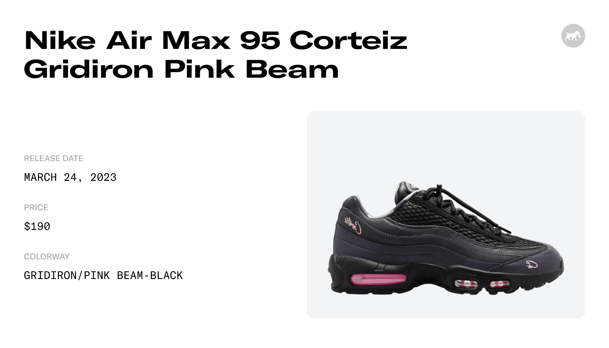 Nike Air Max 95 SP Corteiz Pink Beam - Baskets FB2709-001