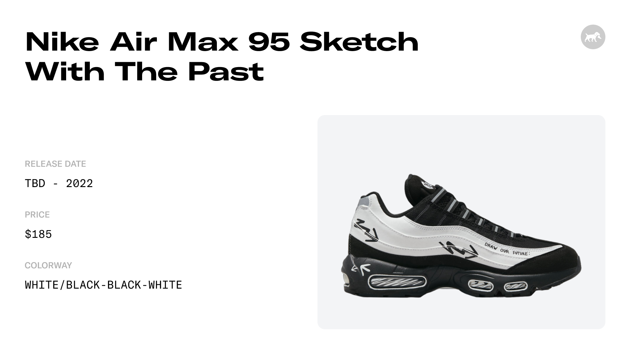 Nike Air Max 95 Sketch With The Past - DX4615-100 Raffles and 