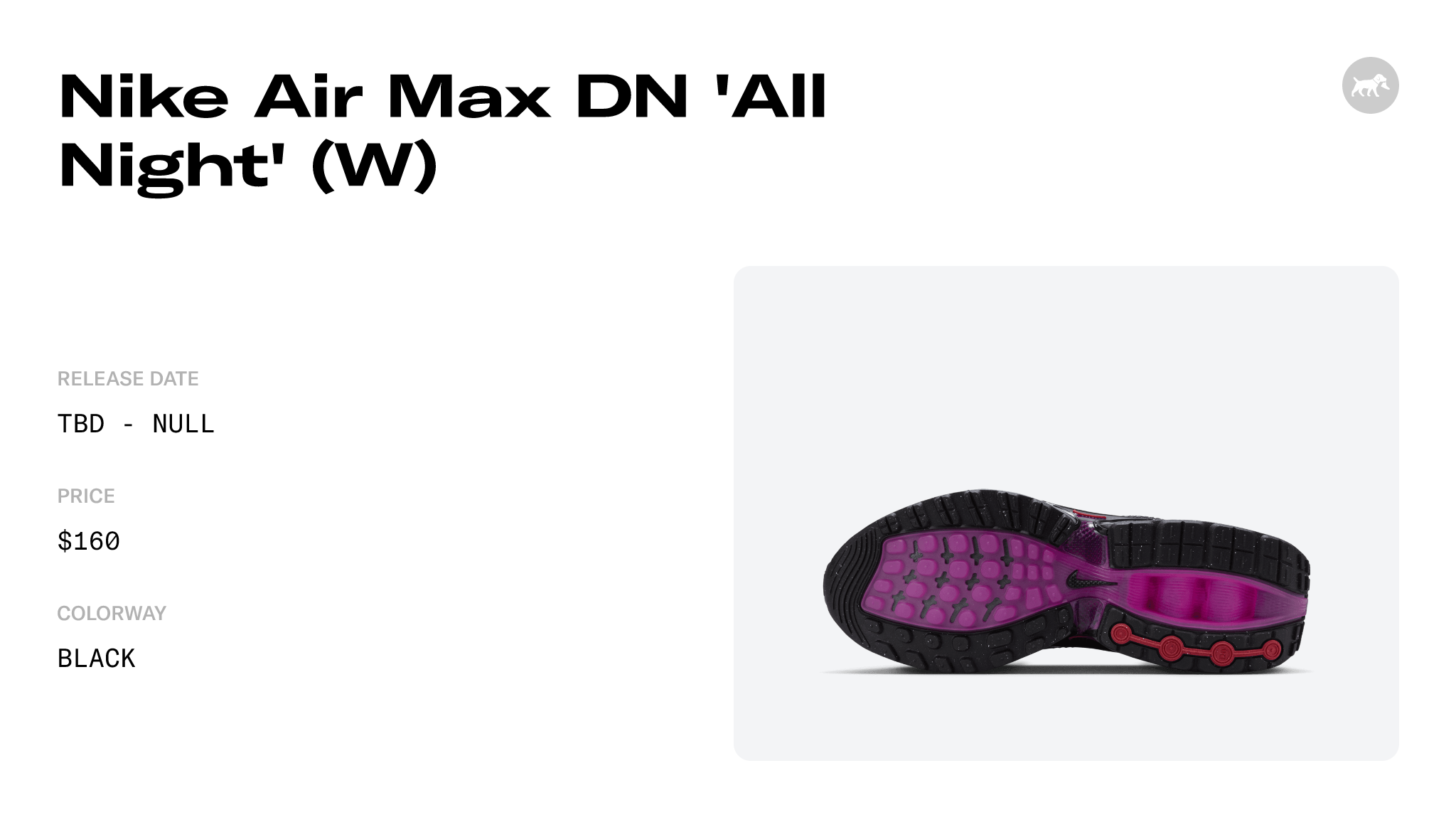 Nike Air Max DN 'All Night' (W) - FJ3145-005 Raffles and Release Date