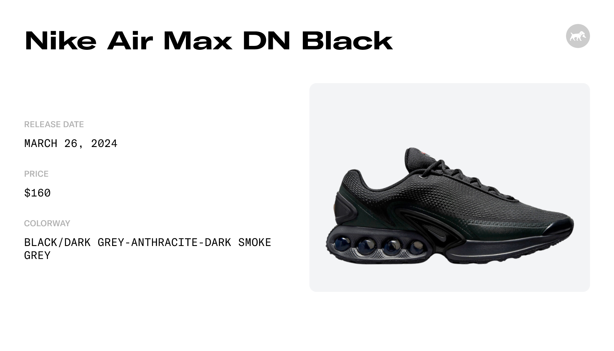 Nike Air Max DN Black - DV3337-002 Raffles and Release Date