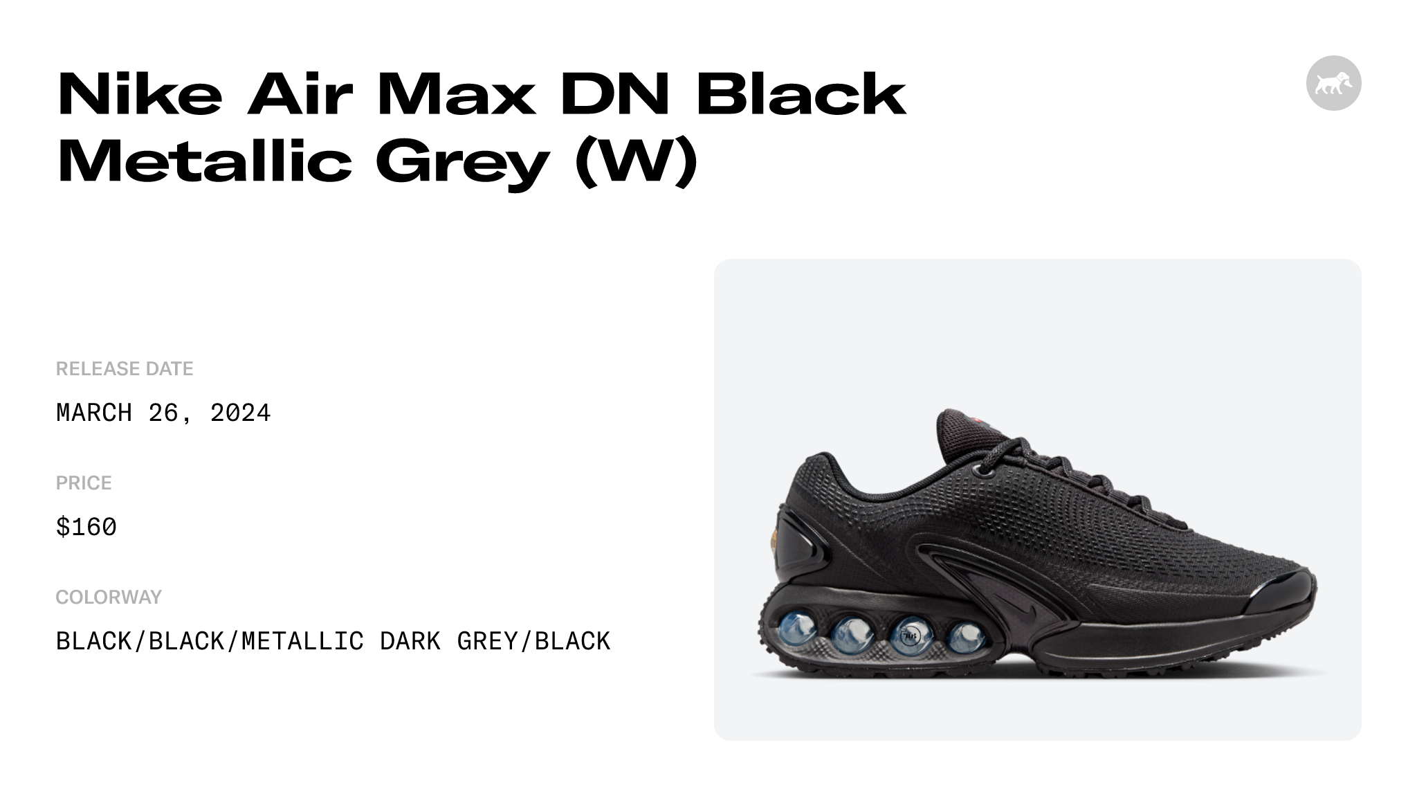Nike Air Max DN Black Metallic Grey (W) - FJ3145-003 Raffles and Release  Date