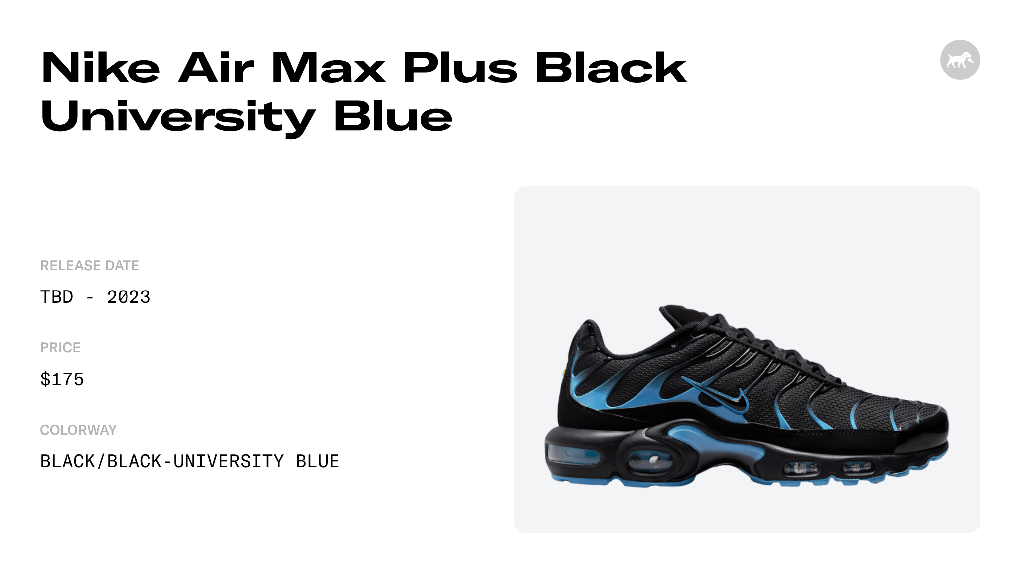Nike TN Air Max Plus 'Black University Red White', DM0032-004