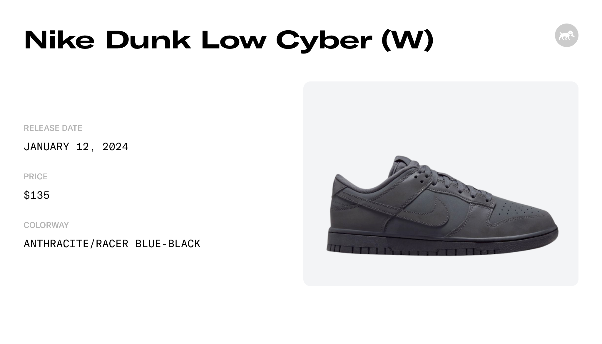 Nike Dunk Low Cyber (W) - FZ3781-060 Raffles and Release Date