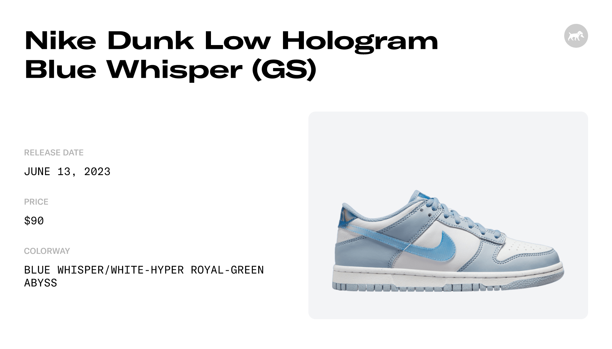 Nike Dunk Low Hologram - Sapatilhas FJ4668-400