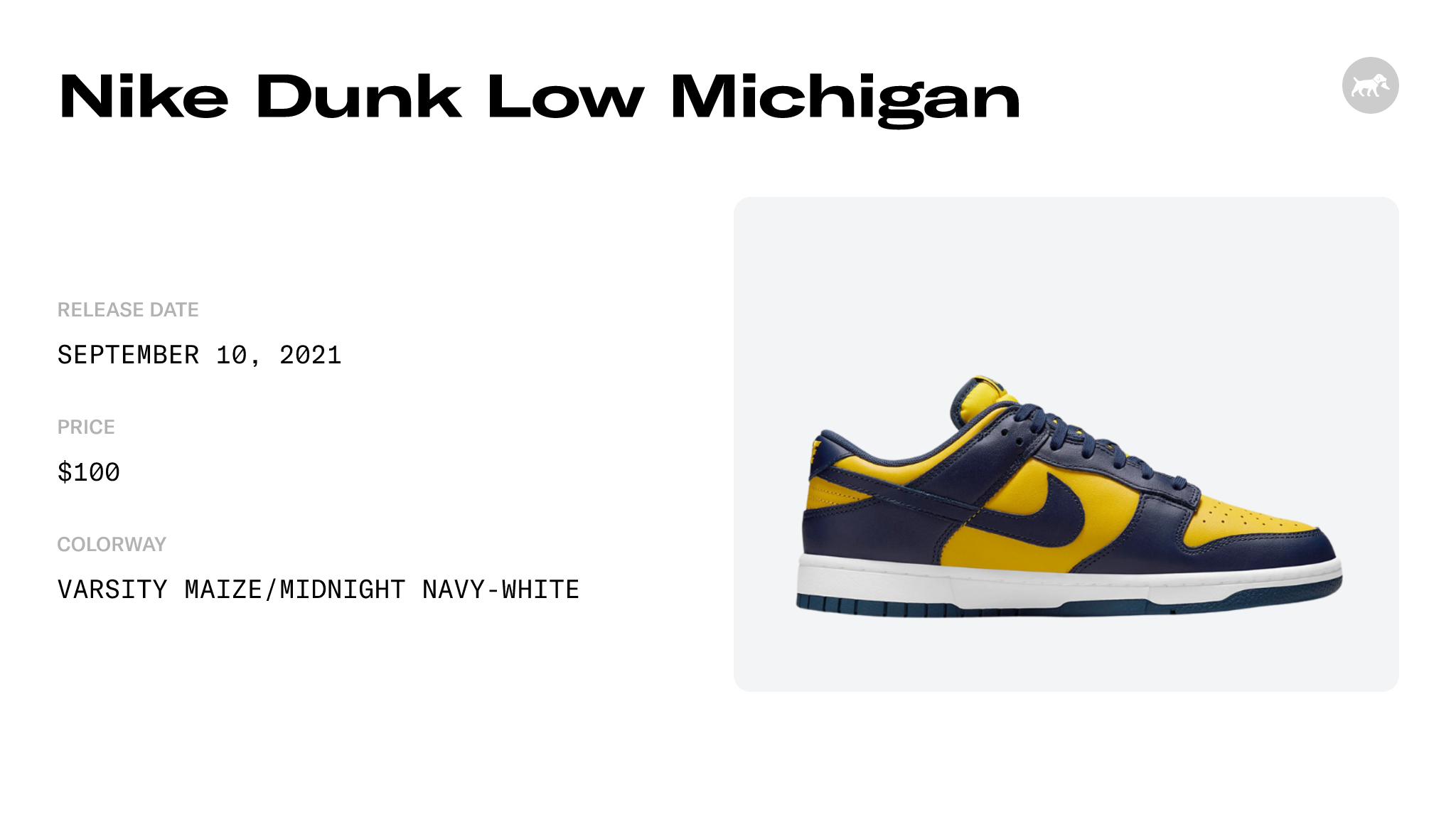 Nike Dunk Low Michigan - DD1391-700 Raffles and Release Date