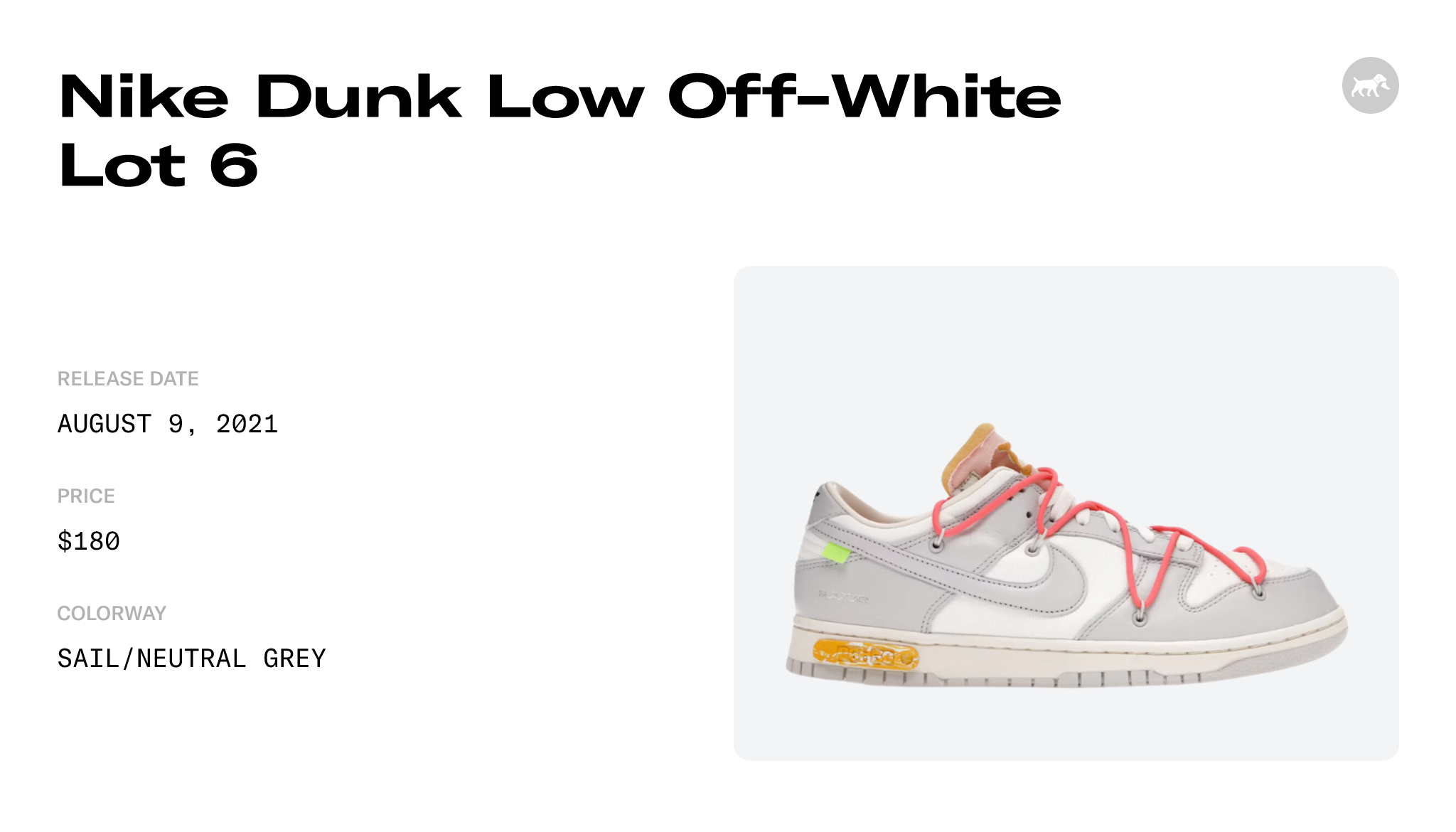 Dunk Low Lot 6 sneakers