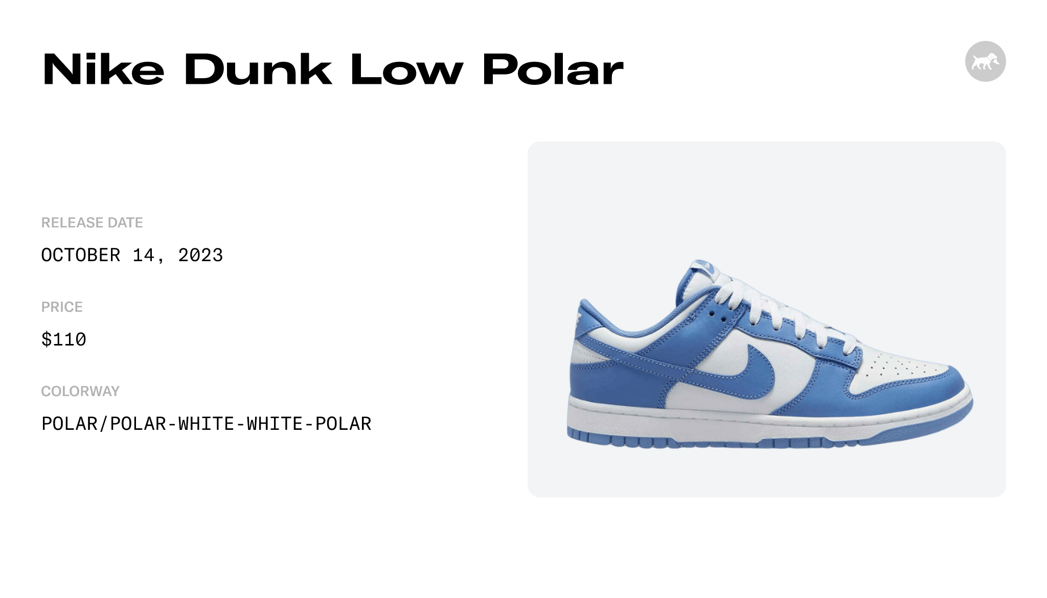  Nike Dunk Low Men Polar/Polar White-White DV0833-400 6