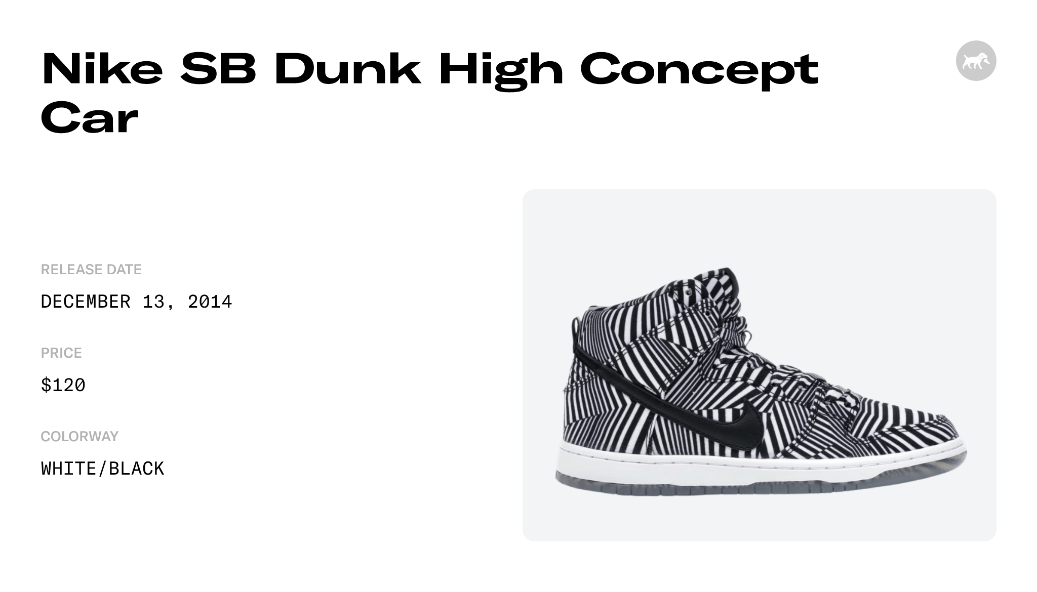 Nike SB Dunk High Concept Car - 313171-103 Raffles and Release Date