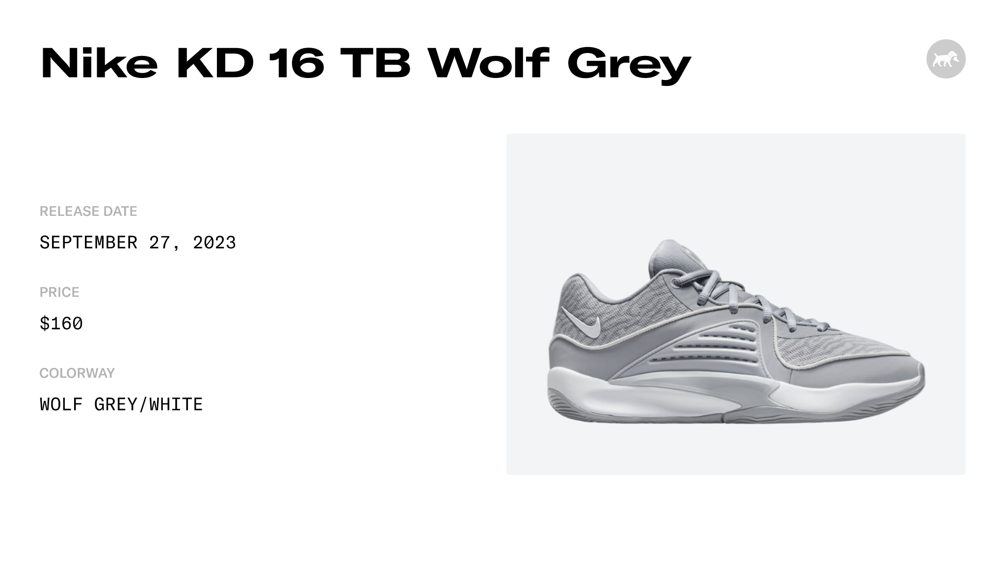 Wolf hot sale grey 27