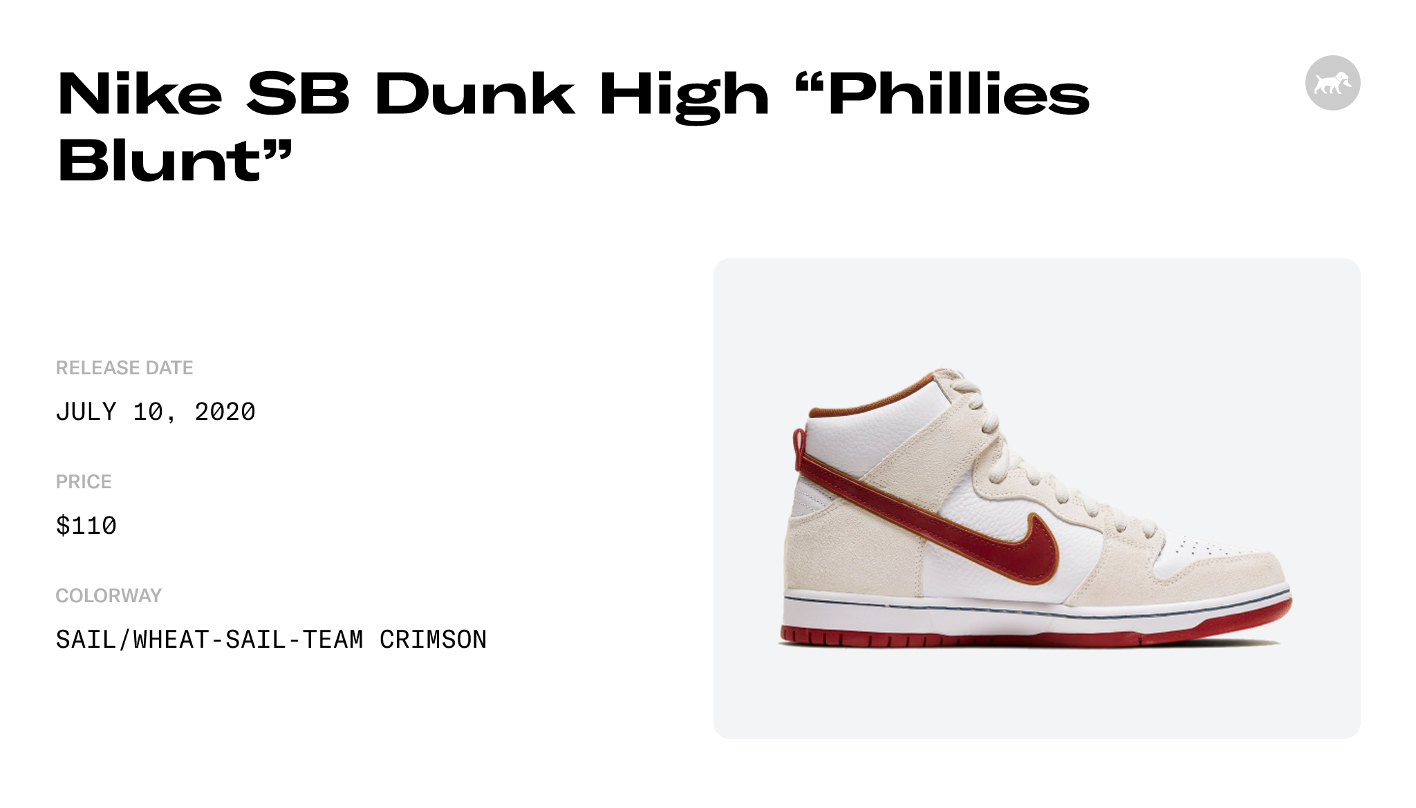 Nike SB Dunk High “Phillies Blunt” - CV9499-100 Raffles and Release Date