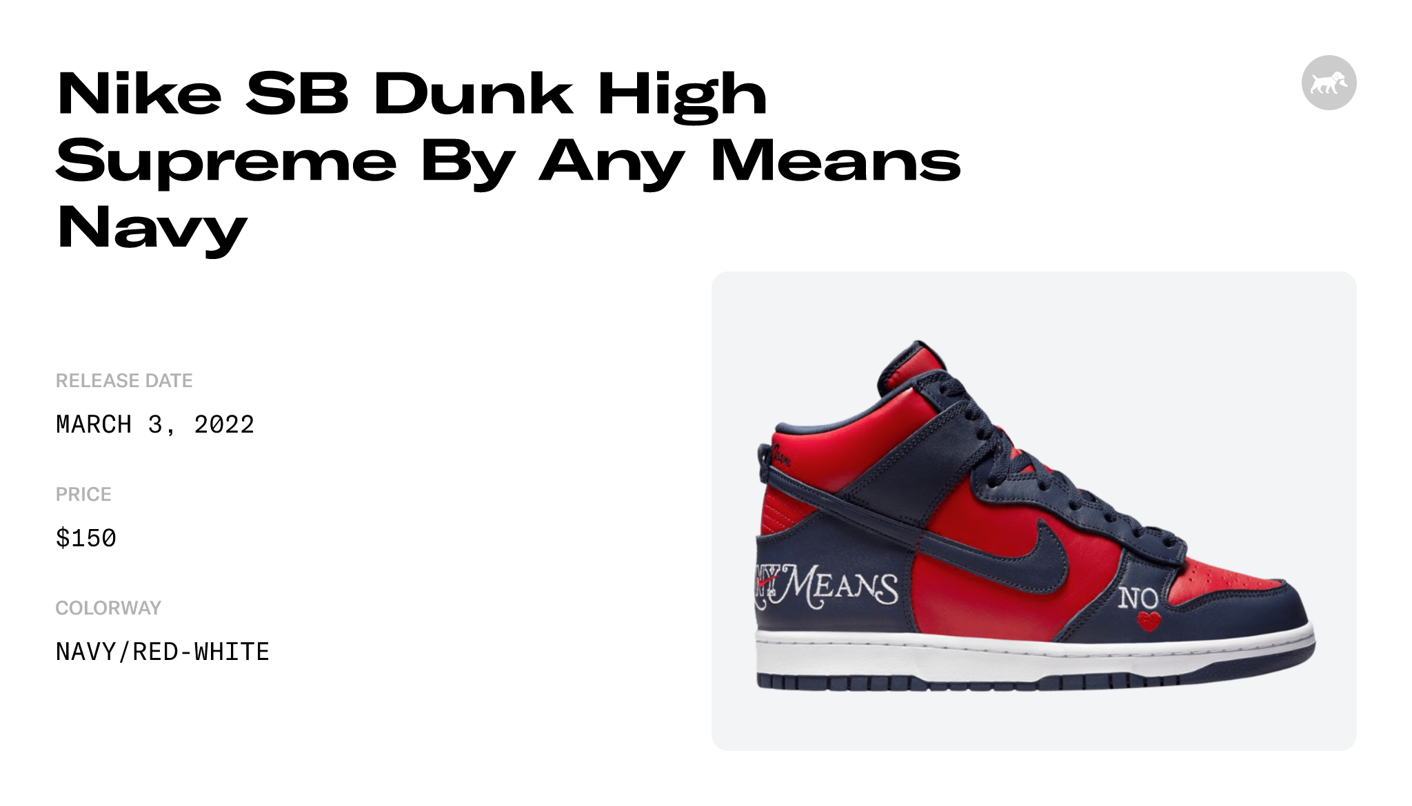 Nike SB Dunk High Supreme By Any Means Navy - DN3741-600 Raffles and  Release Date