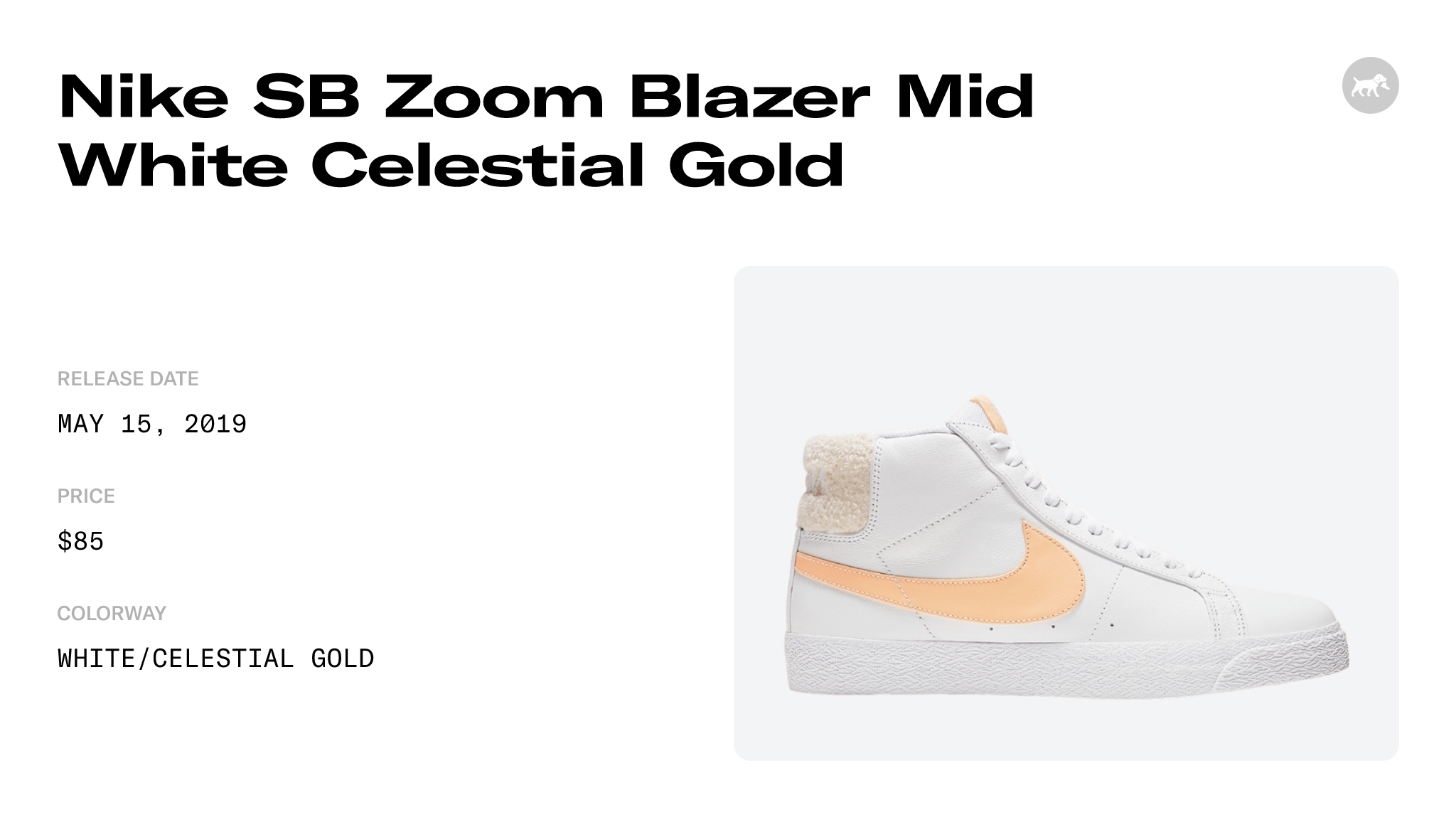 Nike sb zoom blazer mid white celestial sales gold