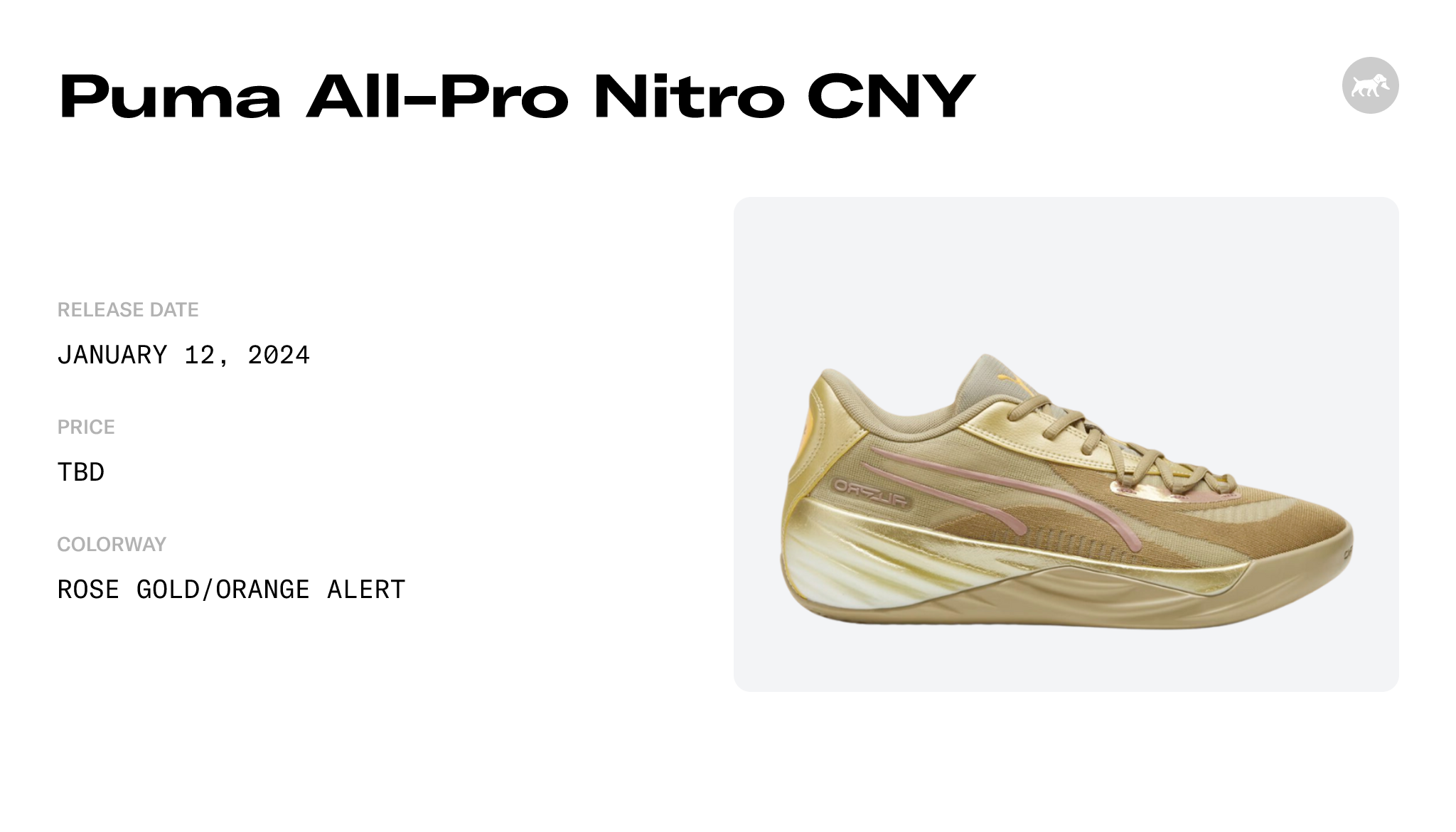 Puma All-Pro Nitro CNY - 379967-01 Raffles and Release Date