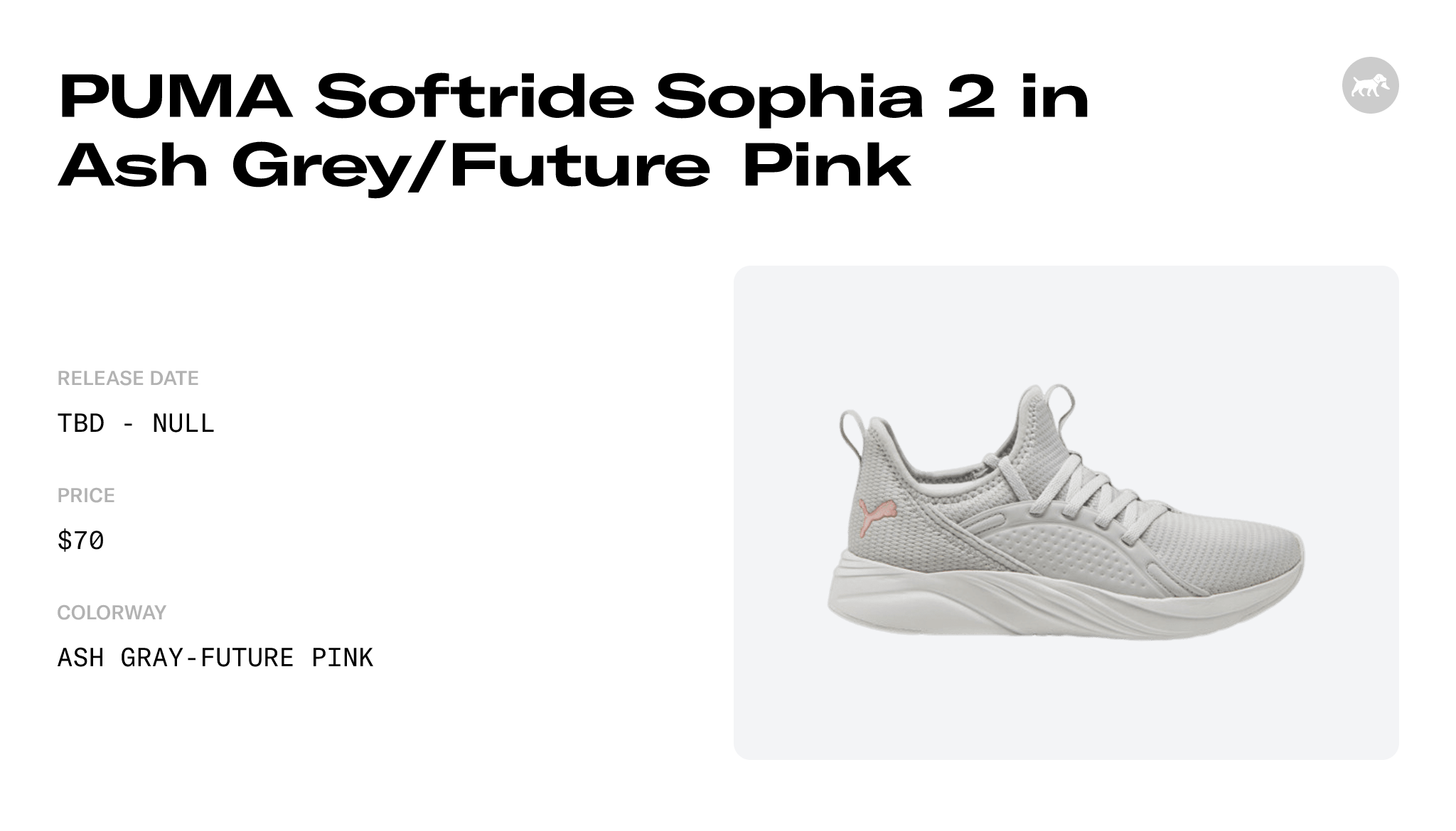 Puma Women's Softride Sophia 2 Pink Running Shoes
