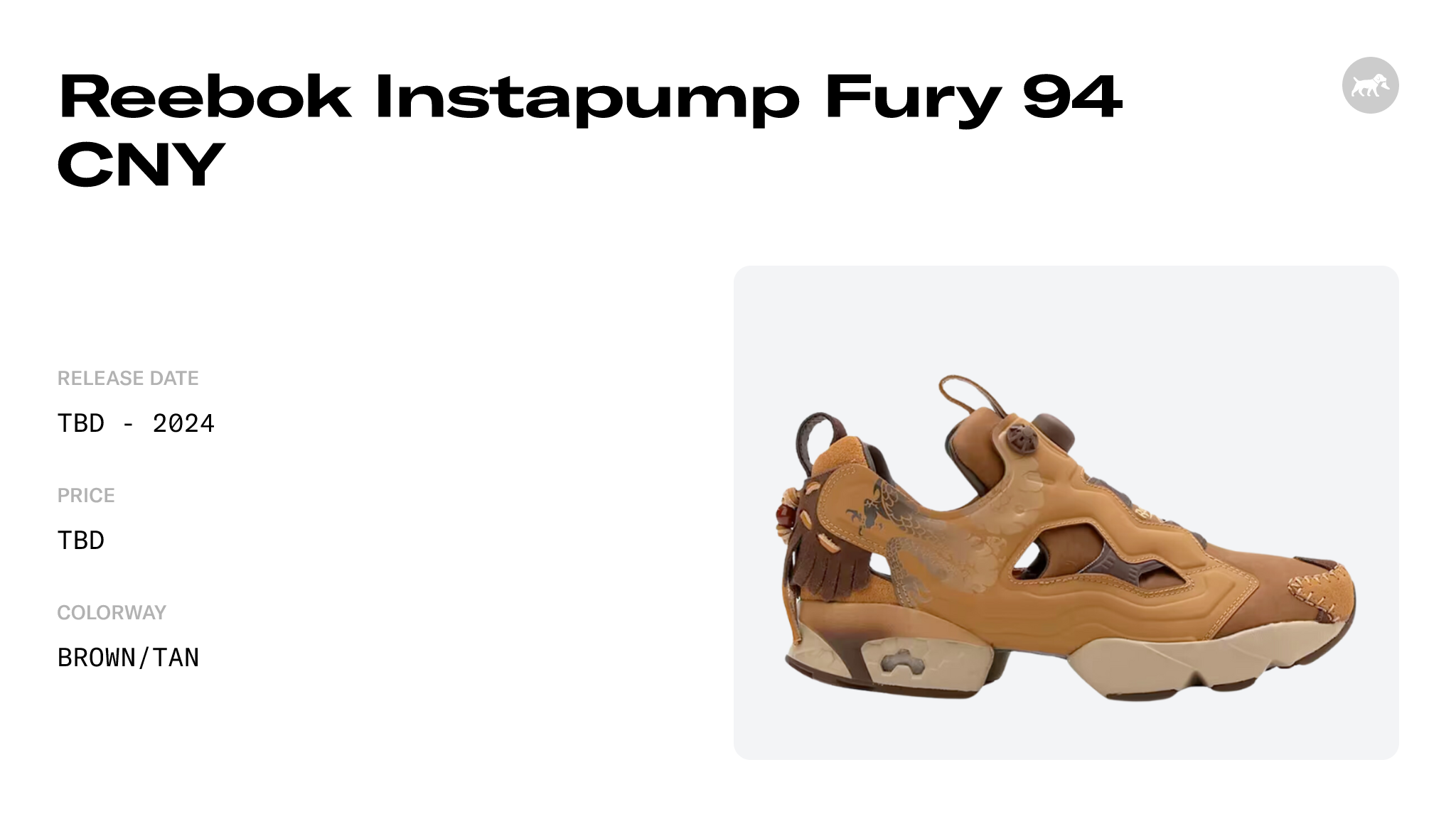 Reebok Instapump Fury 94 CNY - 100207246 Raffles and Release Date
