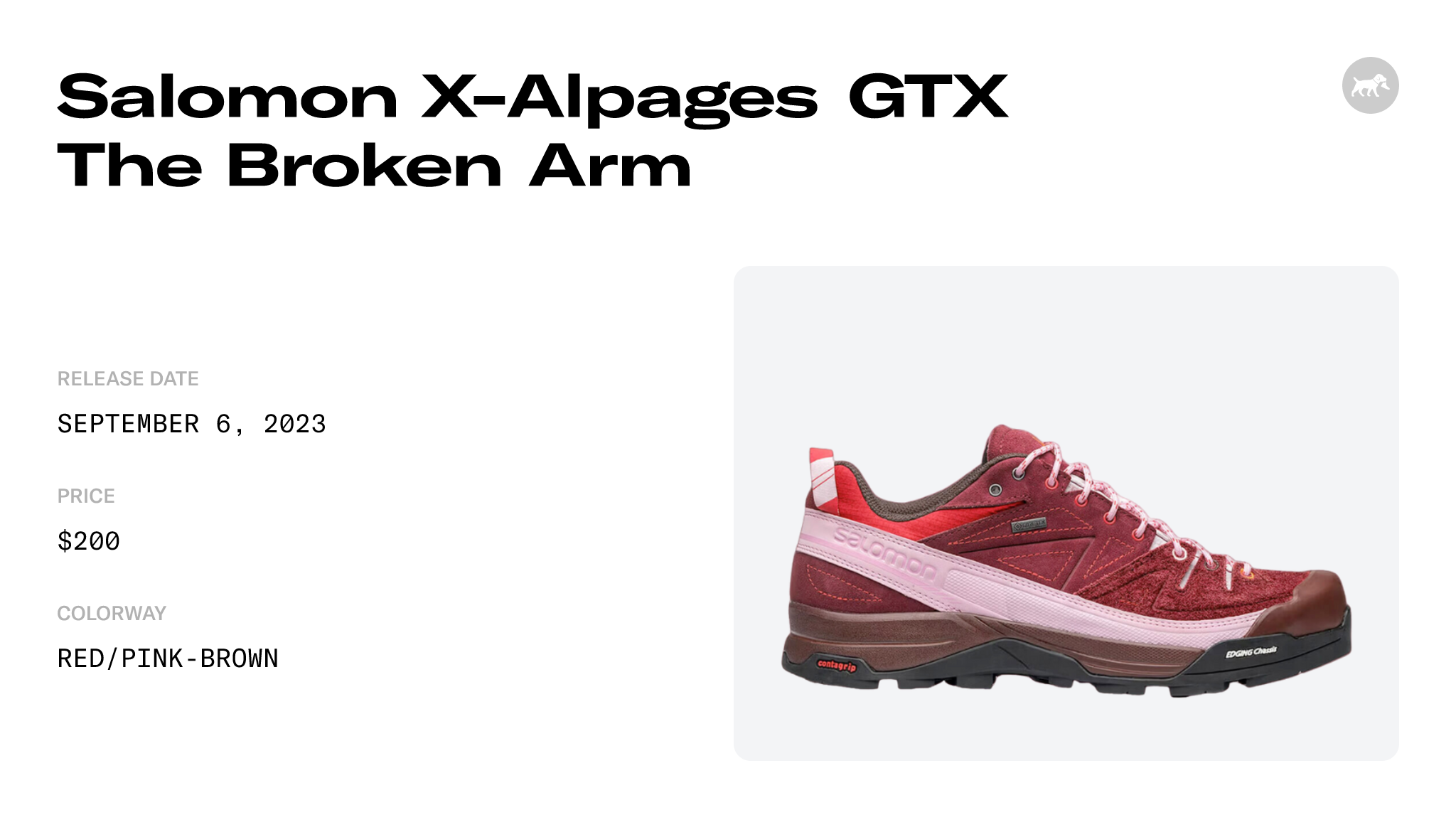 Salomon X-Alpages GTX The Broken Arm Raffles and Release Date