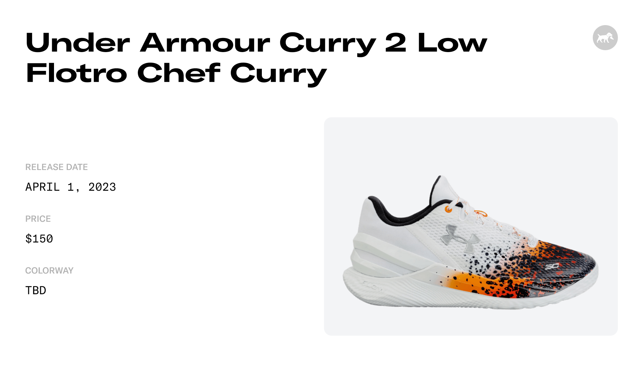 Under Armour Curry 2 Low Flotro Chef Curry - 3026277-100 Raffles and  Release Date