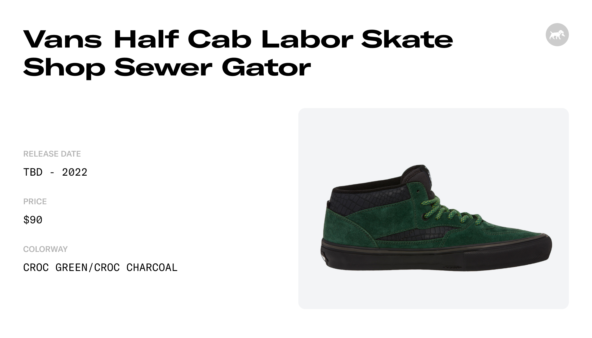 Labor Skate Shop x Vans Skate Half Cab Release Date